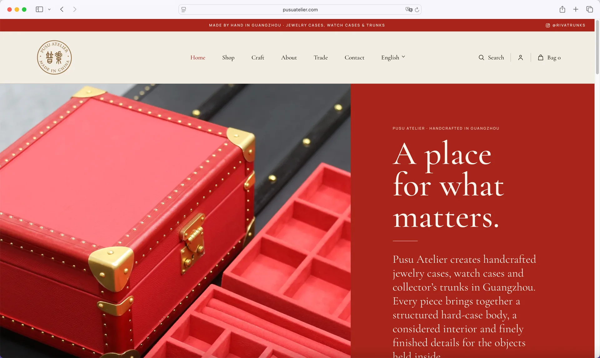 PUSU ATELIER project showcase preview