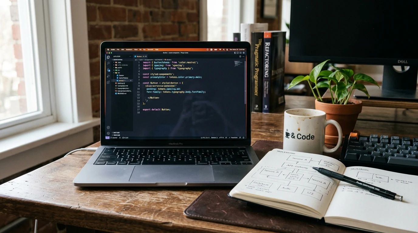Technical comparison of DOM hierarchy complexity and asset payload overhead between visual site builders and semantic HTML