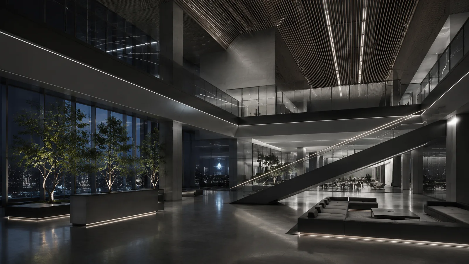 Modern studio engineering workspace